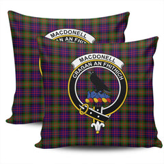 Clan MacDonnell of Glengarry Modern Tartan Crest Pillow Cover MZ36 Clan Glen Tartan Today   