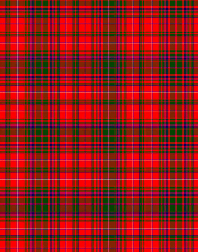 MacDougall tartan swatch