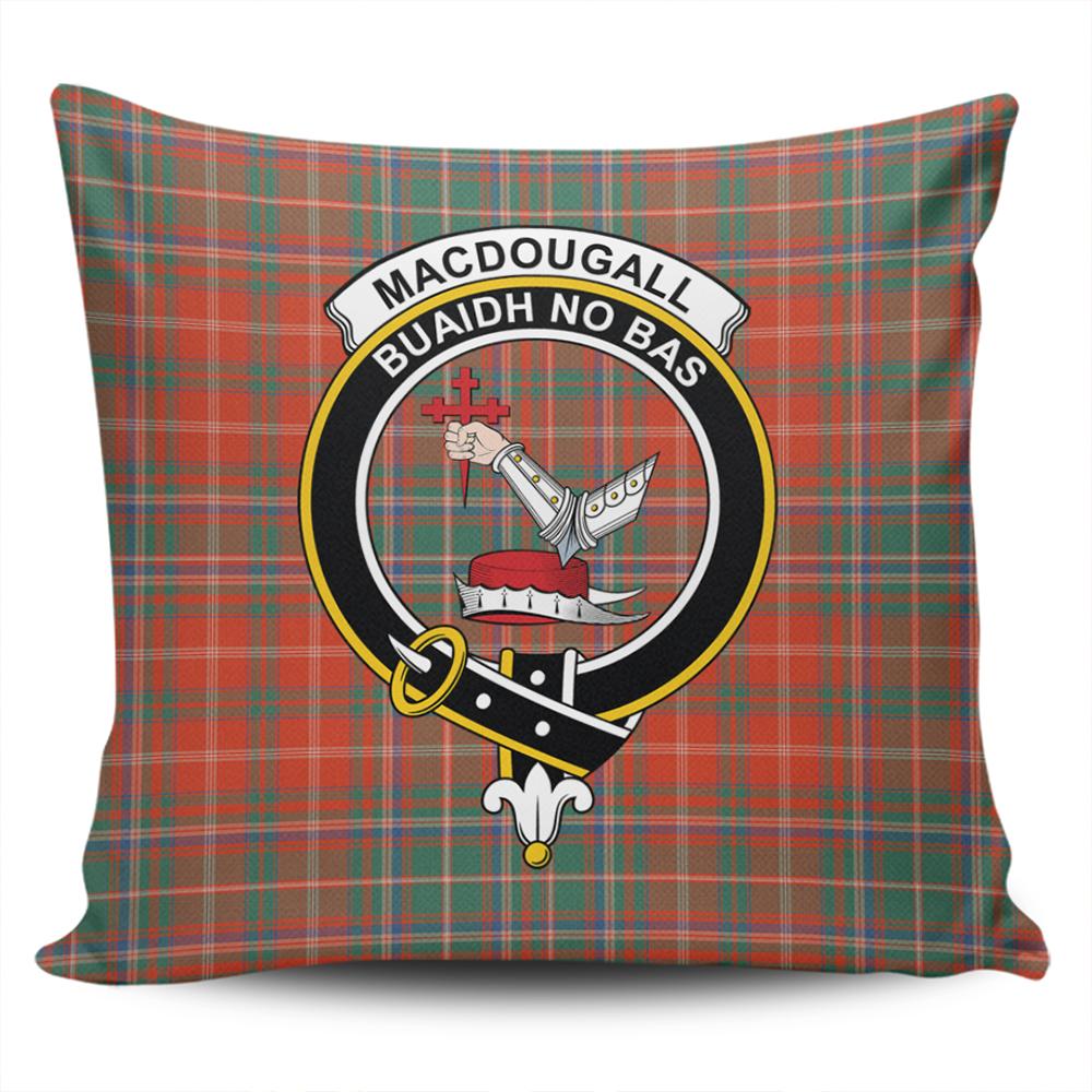 Clan MacDougall Ancient Tartan Crest Pillow Cover IY47 Clan MacDougall Tartan Today   