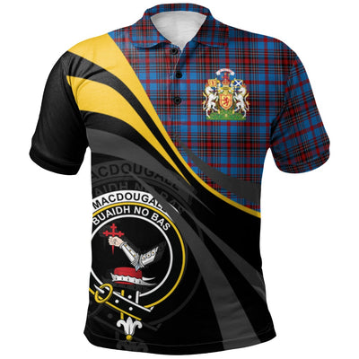Clan MacDougall 07 Tartan Polo Shirt - Royal Coat Of Arms Style FL86