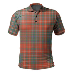 Clan MacDougall Ancient Tartan Polo Shirt IE30 MacDougall Ancient Tartan Tartan Polo   