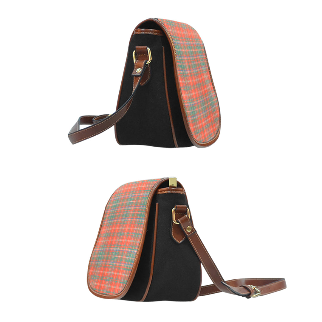 Clan MacDougall Ancient Tartan Saddle Handbags RQ13 Clan MacDougall Tartan Today   