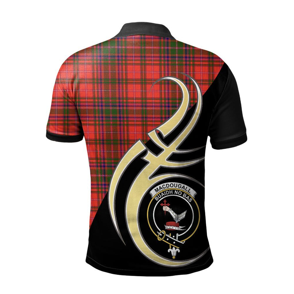 Clan MacDougall Modern Tartan Polo Shirt - Believe In Me Style TI26 MacDougall Modern Tartan Tartan Polo   