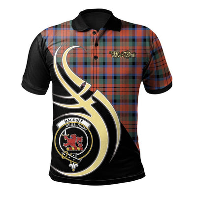 Clan MacDuff Ancient Tartan Polo Shirt - Believe In Me Style