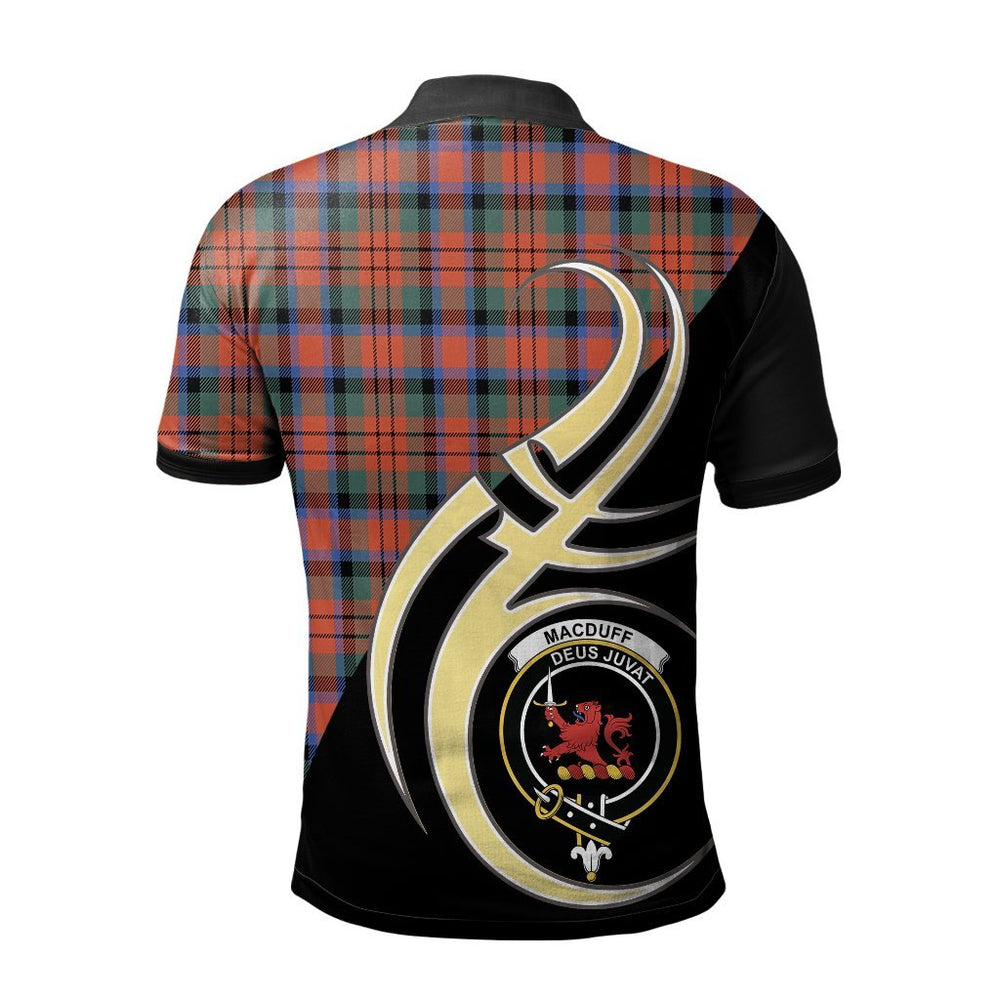 Clan MacDuff Ancient Tartan Polo Shirt - Believe In Me Style YU92 MacDuff Ancient Tartan Tartan Polo   