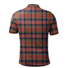 Clan MacDuff Ancient Tartan Polo Shirt QE76 MacDuff Ancient Tartan Tartan Polo   