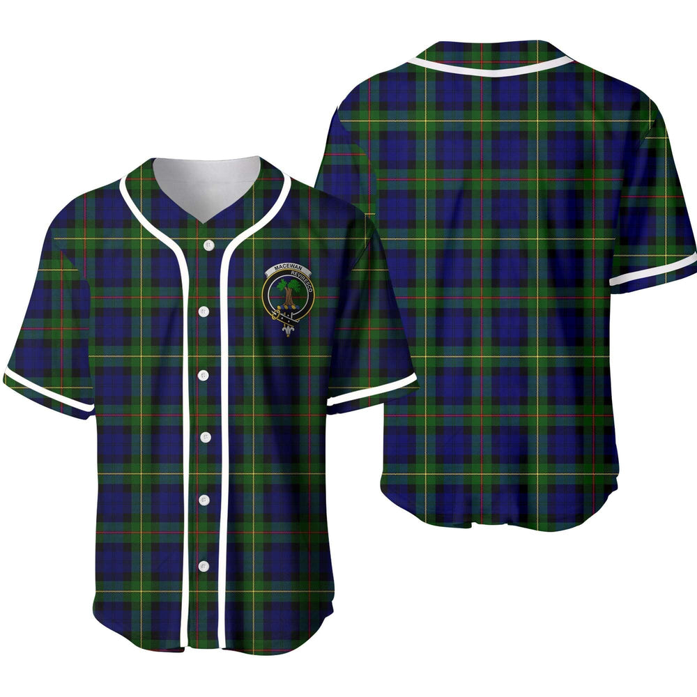 Clan MacEwen Tartan Unisex Baseball Jersey UO87WO54 Clan MacEwen_MacEwan Tartan Today   