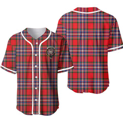 Clan MacFarlane Tartan Unisex Baseball Jersey NR79VR84 Clan MacFarlane Tartan Today   