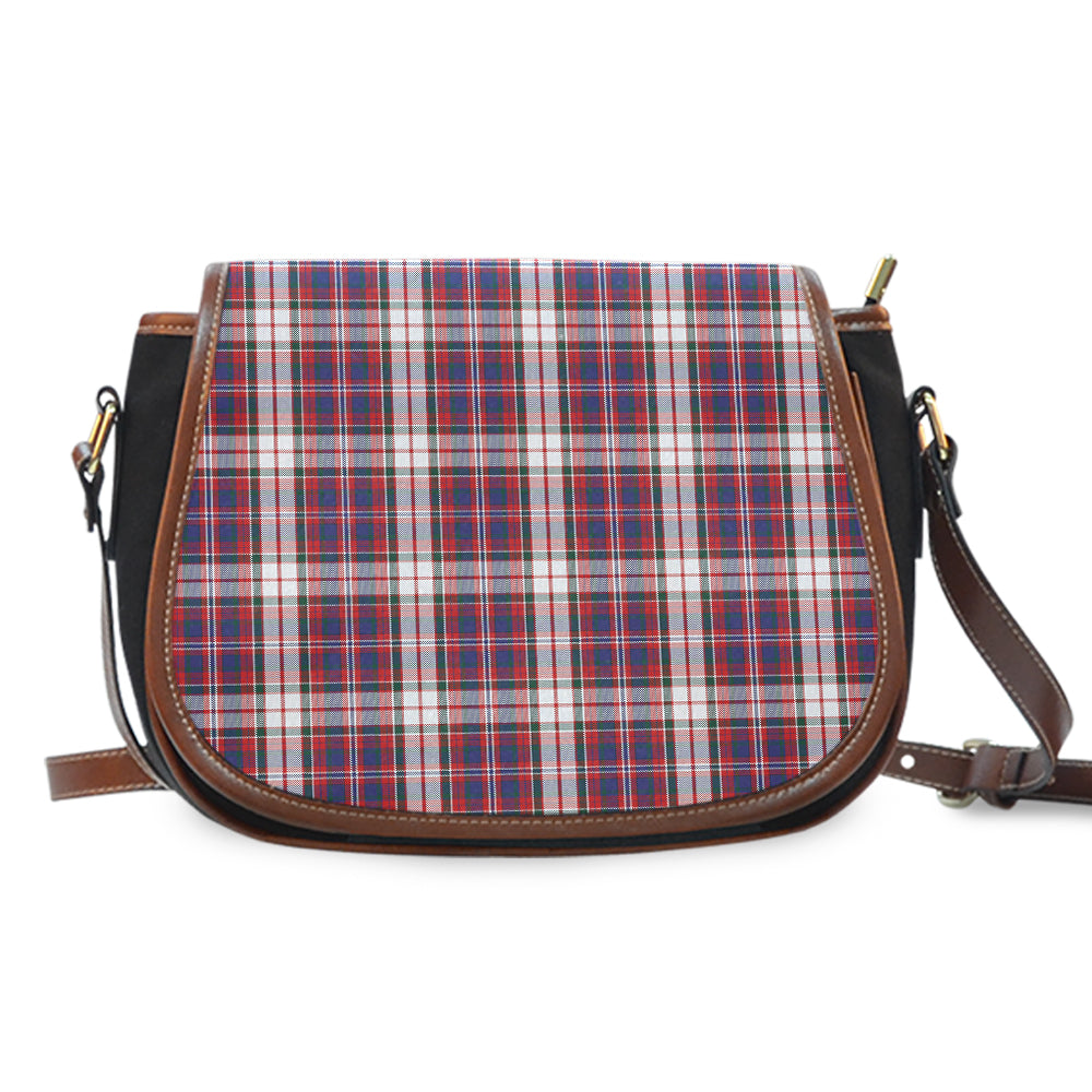 Clan MacFarlane Dress Tartan Saddle Handbags HW11 Clan MacFarlane Tartan Today   