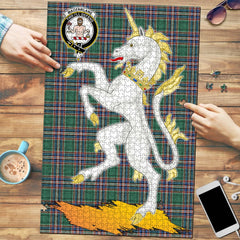 Clan MacFarlane Hunting Ancient Tartan Crest Unicorn Scotland Jigsaw Puzzles Gift For Family MH54 Clan MacFarlane Tartan Today   