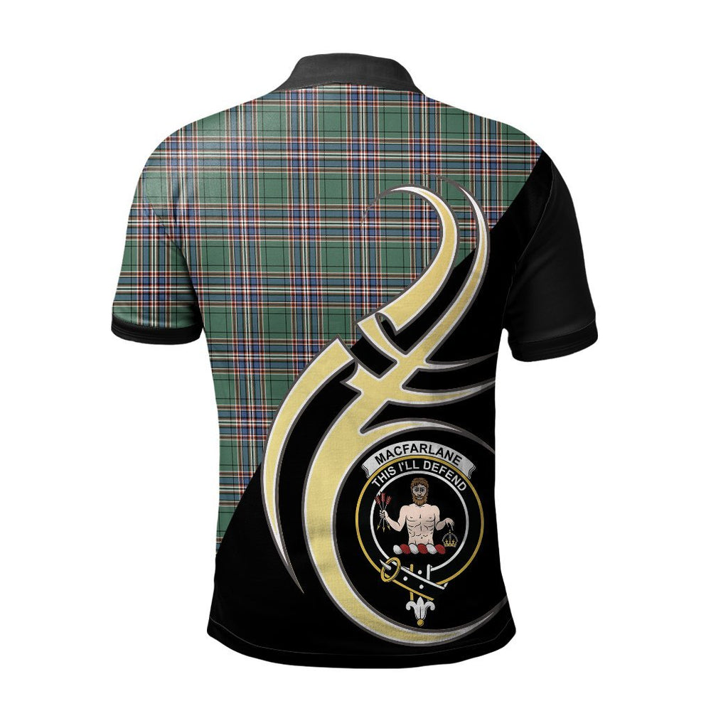Clan MacFarlane Hunting Ancient Tartan Polo Shirt - Believe In Me Style AY57 MacFarlane Hunting Ancient Tartan Tartan Polo   