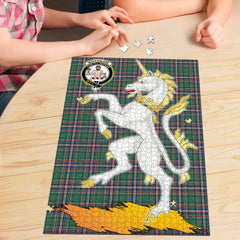 Clan MacFarlane Hunting Ancient Tartan Crest Unicorn Scotland Jigsaw Puzzles Gift For Family MH54 Clan MacFarlane Tartan Today   