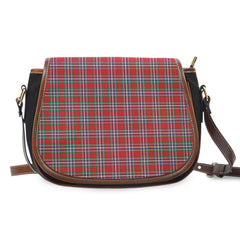 Clan MacFarlane Red Tartan Saddle Handbags DW56 Clan MacFarlane Tartan Today   