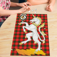 Clan MacFie Tartan Crest Unicorn Scotland Jigsaw Puzzles Gift For Family KO21 Clan MacPhee_MacFie Tartan Today   