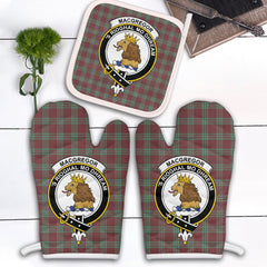 Clan MacGregor Hunting Ancient Tartan Crest Oven Mitt And Pot Holder (2 Oven Mitts + 1 Pot Holder) SG12 Clan MacGregor Tartan Today   