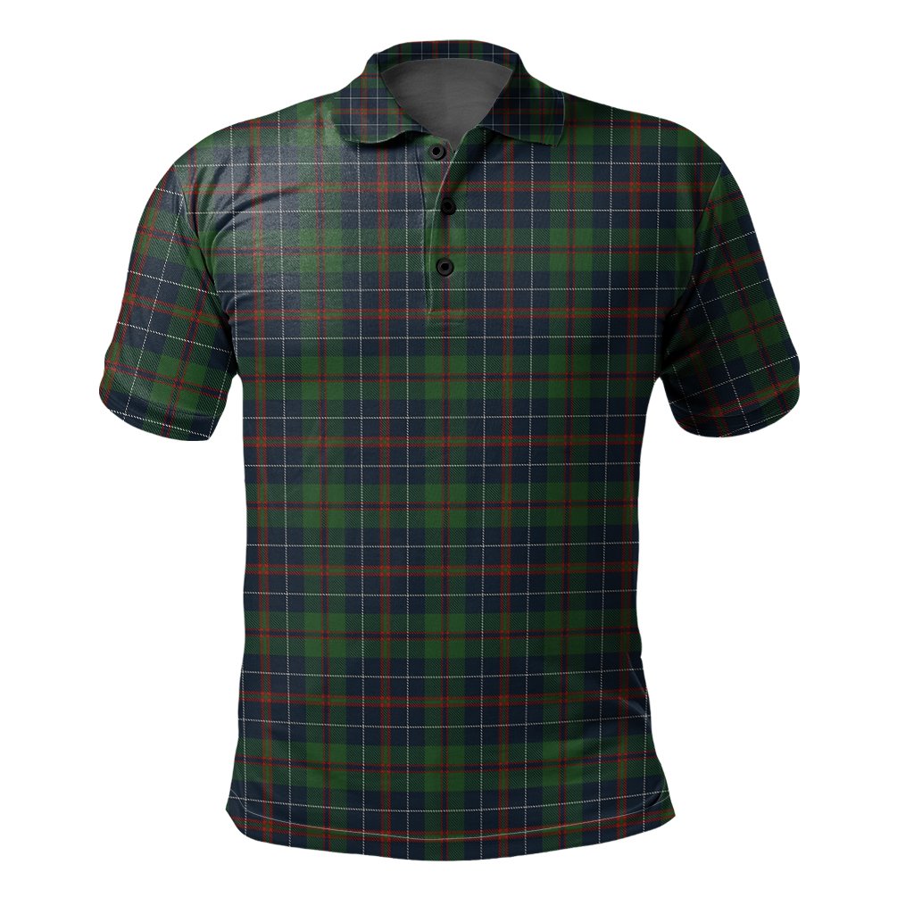 Clan MacHardy Black Tartan Polo Shirt XA36 MacHardy Black Tartan Tartan Polo   