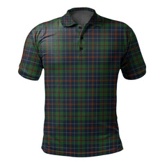Clan MacHardy Black Tartan Polo Shirt XA36 MacHardy Black Tartan Tartan Polo   