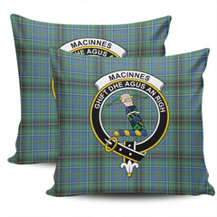Clan MacInnes Ancient Tartan Crest Pillow Cover MZ56 Clan MacInnes Tartan Today   