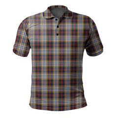 Clan MacInnes Ancient Hunting Tartan Polo Shirt HC75 MacInnes Ancient Hunting Tartan Tartan Polo   