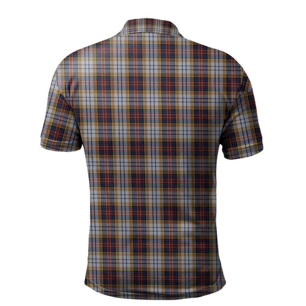 Clan MacInnes Ancient Hunting Tartan Polo Shirt HC75 MacInnes Ancient Hunting Tartan Tartan Polo   