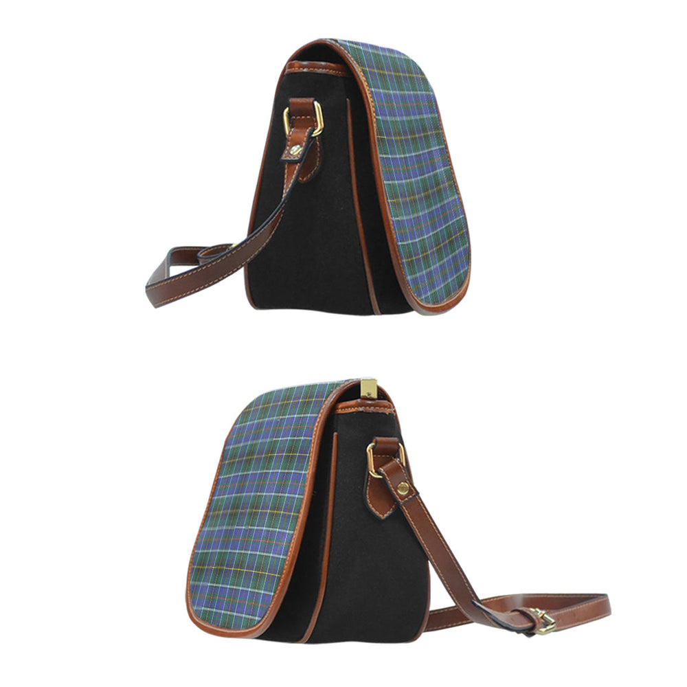 Clan MacInnes Modern Tartan Saddle Handbags BS69 Clan MacInnes Tartan Today   