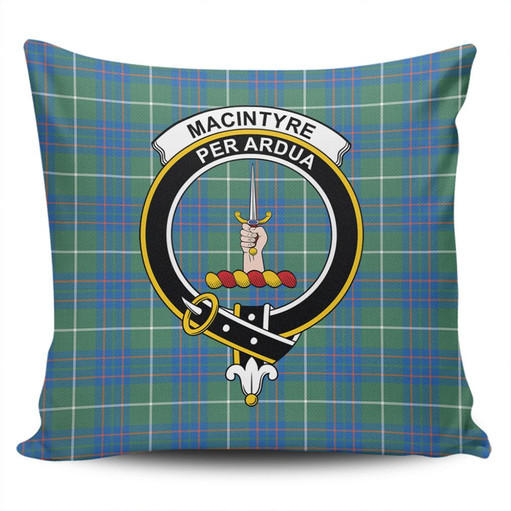 Clan MacIntyre Hunting Ancient Tartan Crest Pillow Cover BI61 Clan MacIntyre Tartan Today   