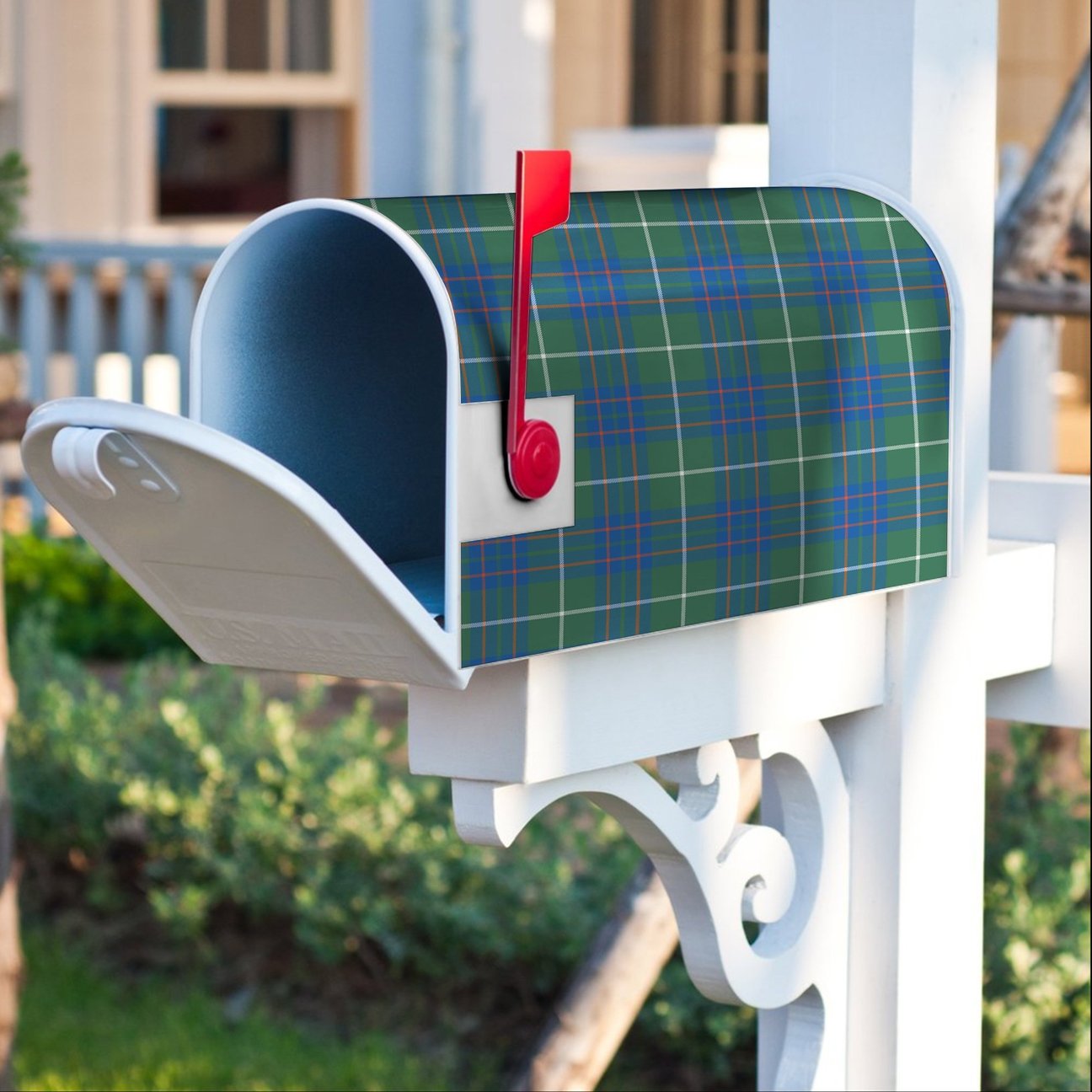 Clan MacIntyre Hunting Ancient Tartan Crest Mailbox ZD66 Clan MacIntyre Tartan Today   