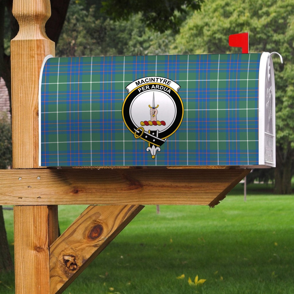 Clan MacIntyre Hunting Ancient Tartan Crest Mailbox ZD66 Clan MacIntyre Tartan Today   