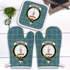 Clan MacIntyre Hunting Ancient Tartan Crest Oven Mitt And Pot Holder (2 Oven Mitts + 1 Pot Holder) WY30 Clan MacIntyre Tartan Today   