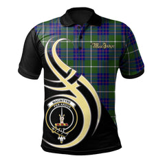 Clan MacIntyre Hunting Modern Tartan Polo Shirt - Believe In Me Style NK94 MacIntyre Hunting Modern Tartan Tartan Polo   