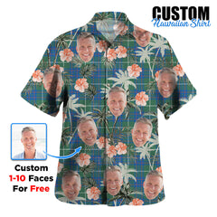 Clan MacIntyre Hunting Ancient Tartan Custom Face Hawaiian Shirt – Unisex Gift for Family Members, Summer Party RM92 MacIntyre Hunting Ancient Tartan Tartan Hawaii Shirt