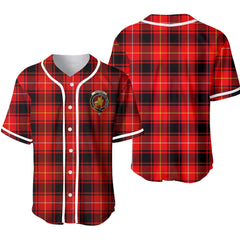 Clan MacIver Tartan Unisex Baseball Jersey OL84PG24 Clan Hall Tartan Today   