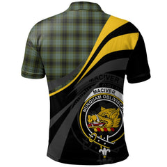 Clan MacIver Tartan Polo Shirt - Royal Coat Of Arms Style KA90 MacIver Tartan Tartan Polo   