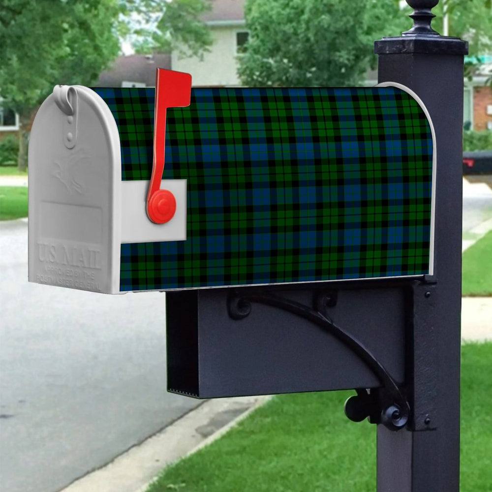 Clan MacKay Modern Tartan Crest Mailbox FG62 Clan MacKay Tartan Today   