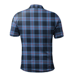 Clan MacKay Blue Tartan Polo Shirt LF74 MacKay Blue Tartan Tartan Polo   