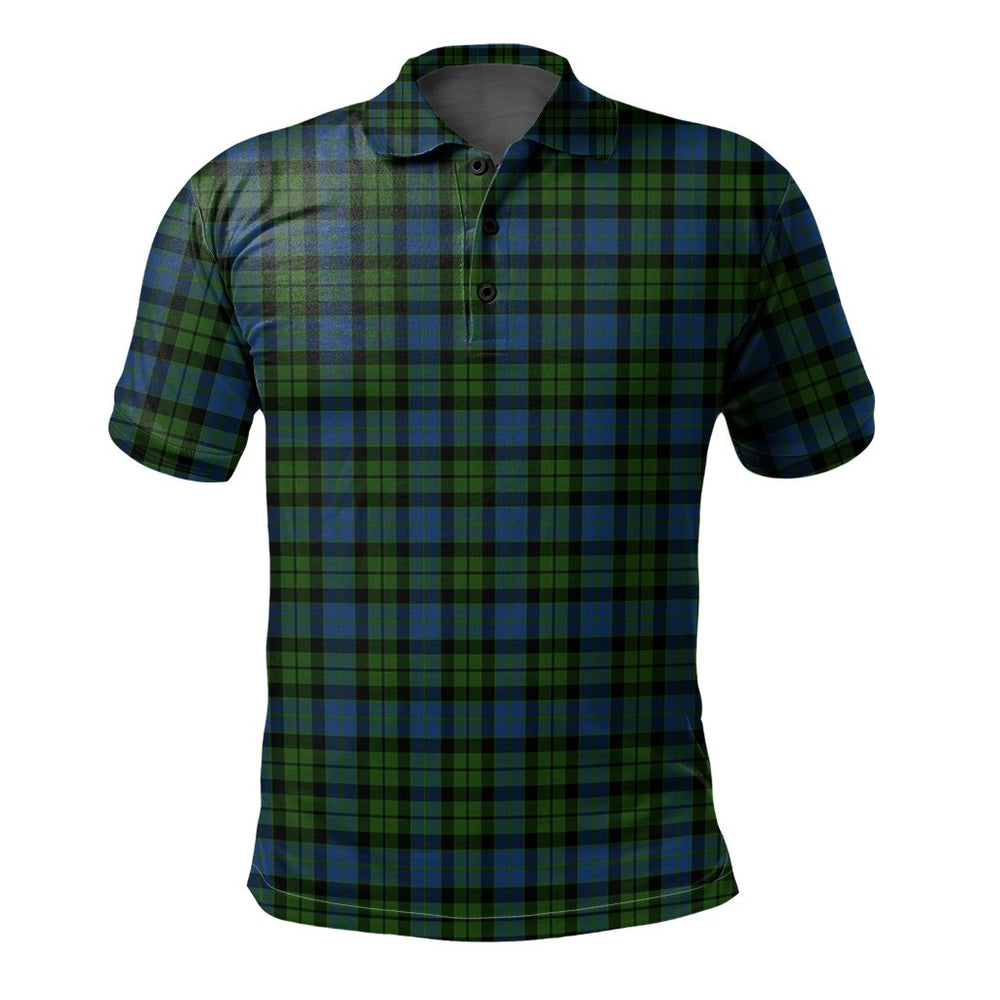 Clan MacKay Modern Tartan Polo Shirt JY49 MacKay Modern Tartan Tartan Polo   