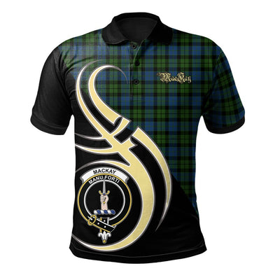 Clan MacKay Modern Tartan Polo Shirt - Believe In Me Style LT66