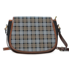 Clan MacKay Weathered Tartan Saddle Handbags HT37 Clan MacKay Tartan Today   