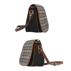 Clan MacKay Weathered Tartan Saddle Handbags HT37 Clan MacKay Tartan Today   
