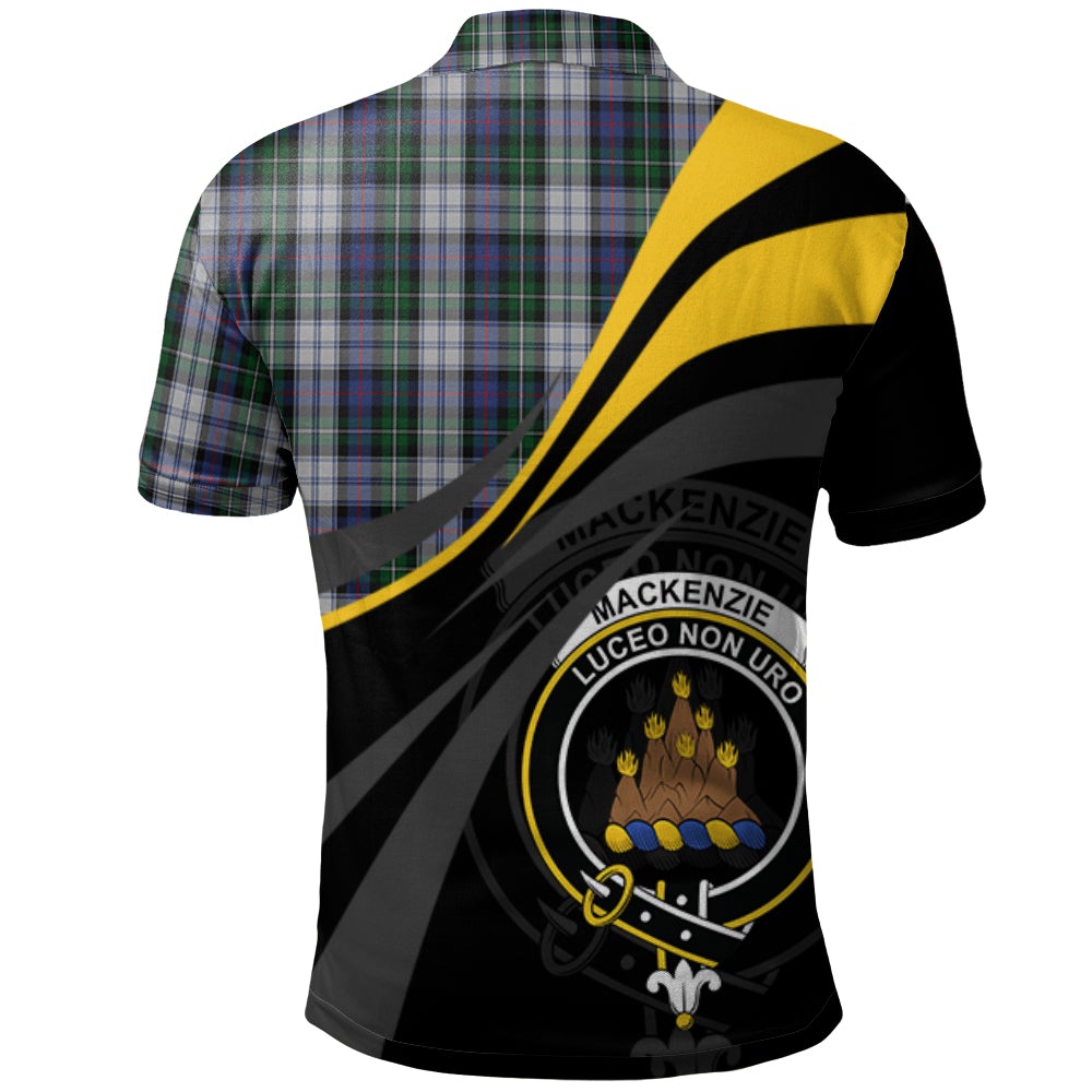 Clan MacKenzie Dress 04 Tartan Polo Shirt - Royal Coat Of Arms Style FT35 MacKenzie Dress 04 Tartan Tartan Polo   