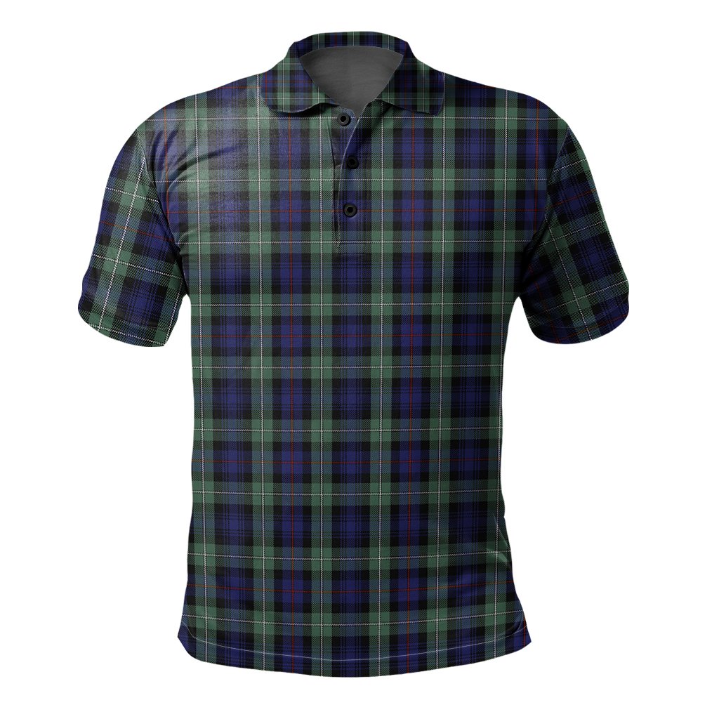 Clan MacKenzie Hunting Green Tartan Polo Shirt QF77 MacKenzie Hunting Green Tartan Tartan Polo   