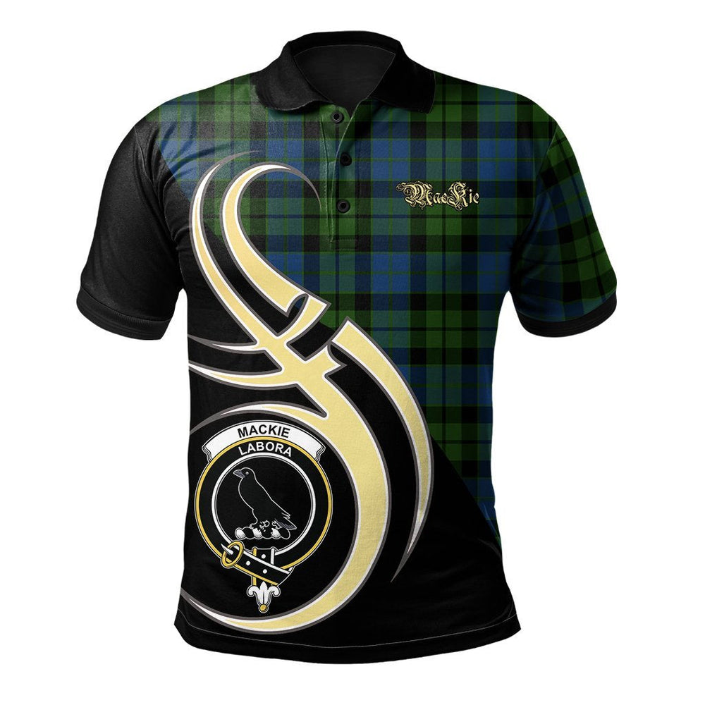 Clan MacKie Tartan Polo Shirt - Believe In Me Style MP58 MacKie Tartan Tartan Polo   