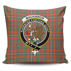 Clan MacKinnon Ancient Tartan Crest Pillow Cover ZT71 Clan MacKinnon Tartan Today   