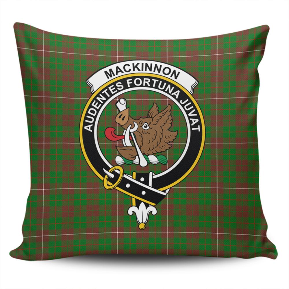 Clan MacKinnon Hunting Modern Tartan Crest Pillow Cover DC47 Clan MacKinnon Tartan Today   