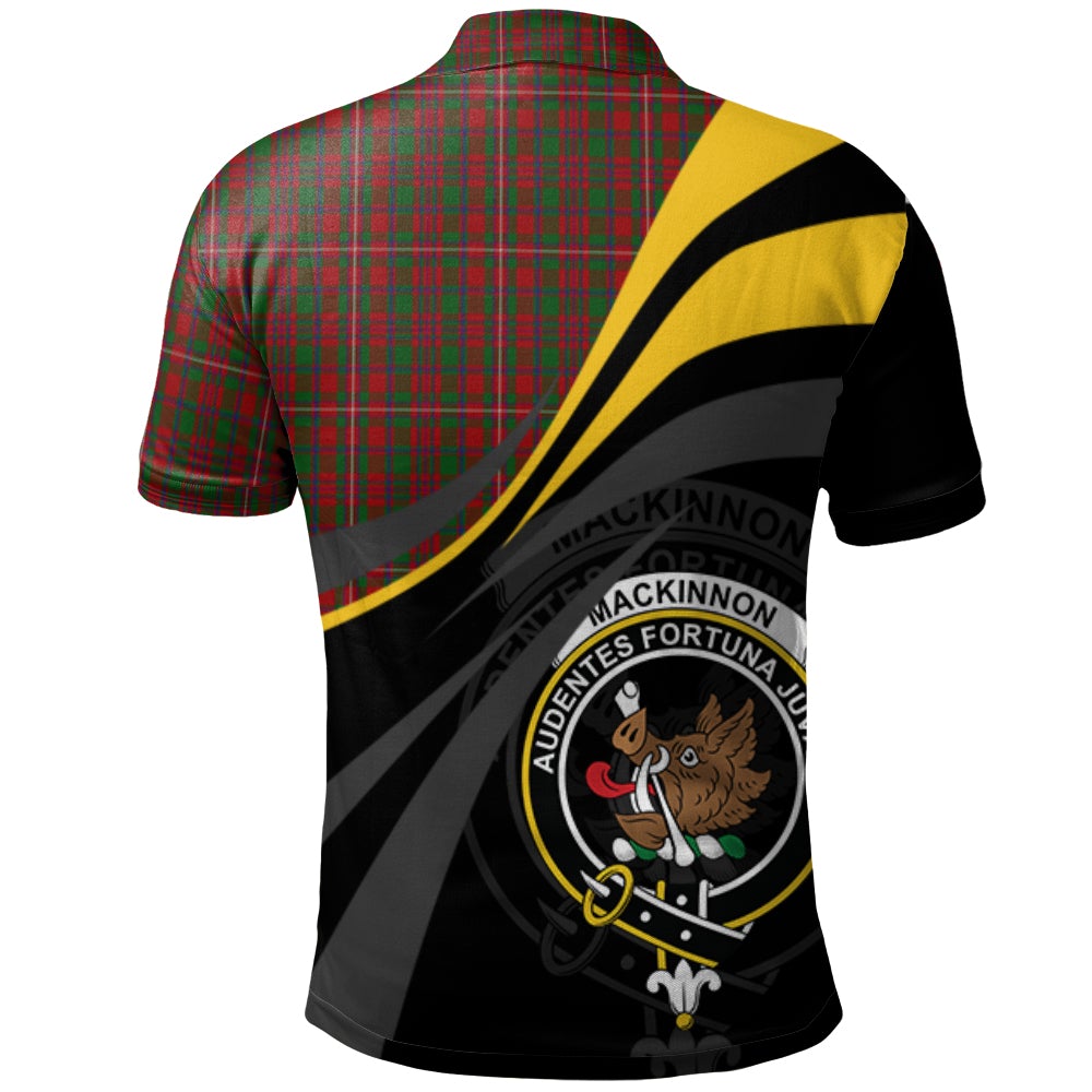Clan MacKinnon 07 Tartan Polo Shirt - Royal Coat Of Arms Style HX36 MacKinnon 07 Tartan Tartan Polo   