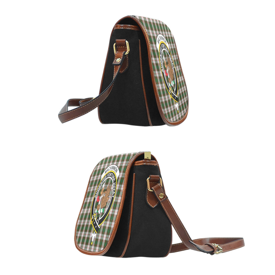 Clan MacKinnon Dress Tartan Crest Saddle Handbags RW74 Clan MacKinnon Tartan Today   
