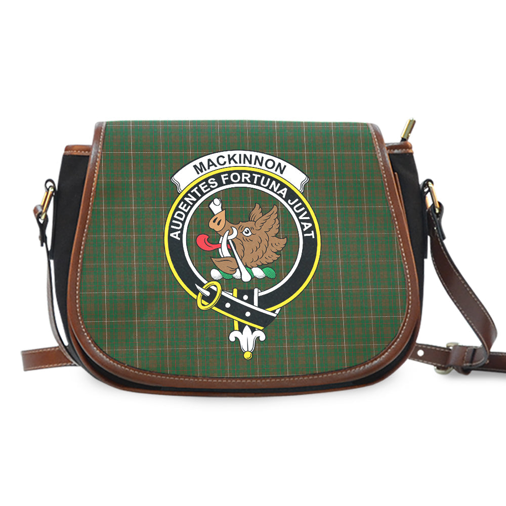 Clan MacKinnon Hunting Tartan Crest Saddle Handbags VK85 Clan MacKinnon Tartan Today   