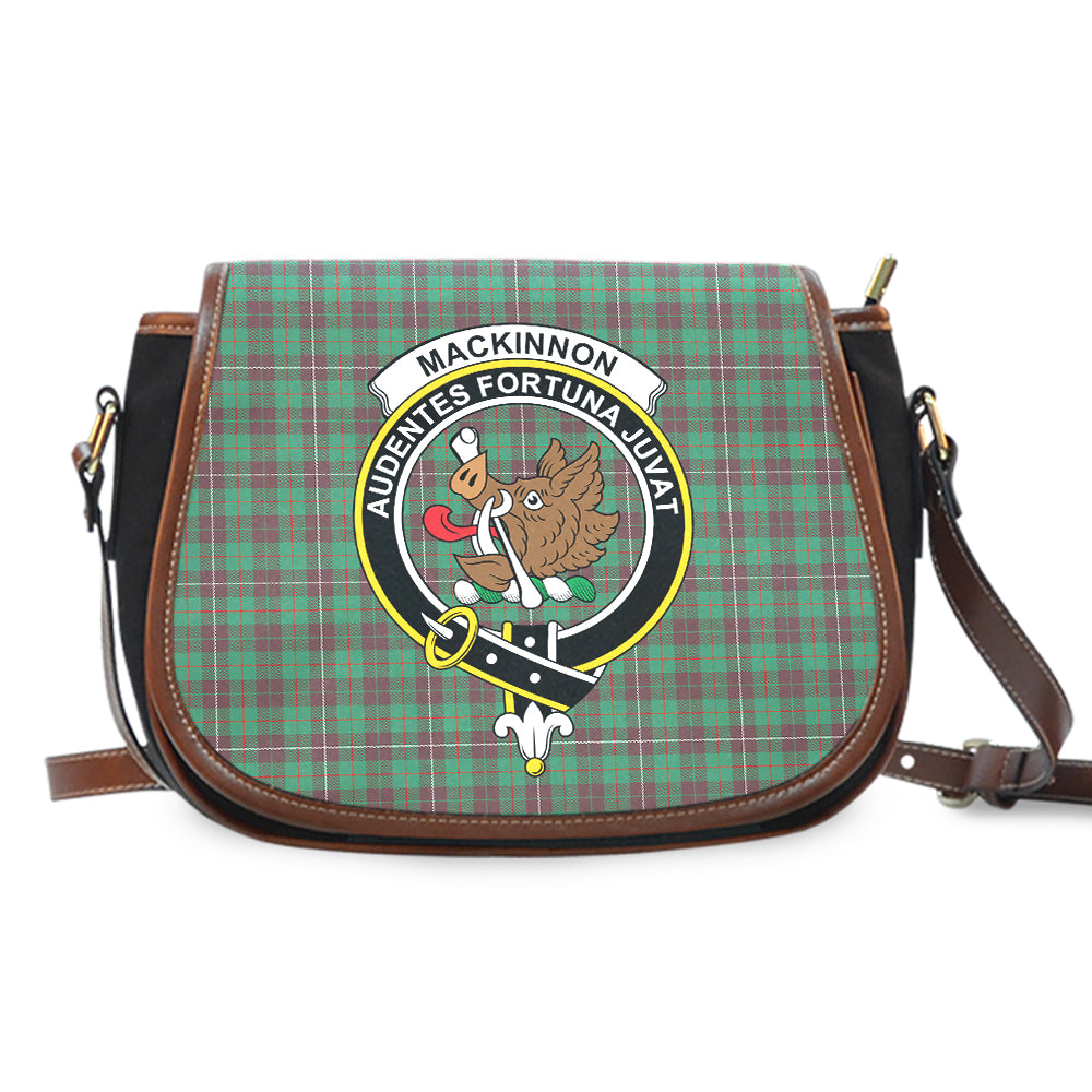 Clan MacKinnon Hunting Ancient Tartan Crest Saddle Handbags FU63 Clan MacKinnon Tartan Today   