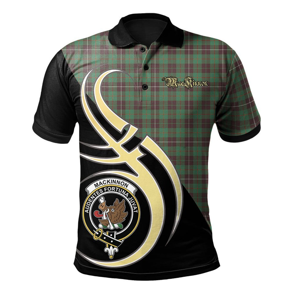 Clan MacKinnon Hunting Ancient Tartan Polo Shirt - Believe In Me Style OE51 MacKinnon Hunting Ancient Tartan Tartan Polo   