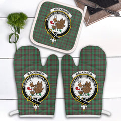 Clan MacKinnon Hunting Ancient Tartan Crest Oven Mitt And Pot Holder (2 Oven Mitts + 1 Pot Holder) UG82 Clan MacKinnon Tartan Today   